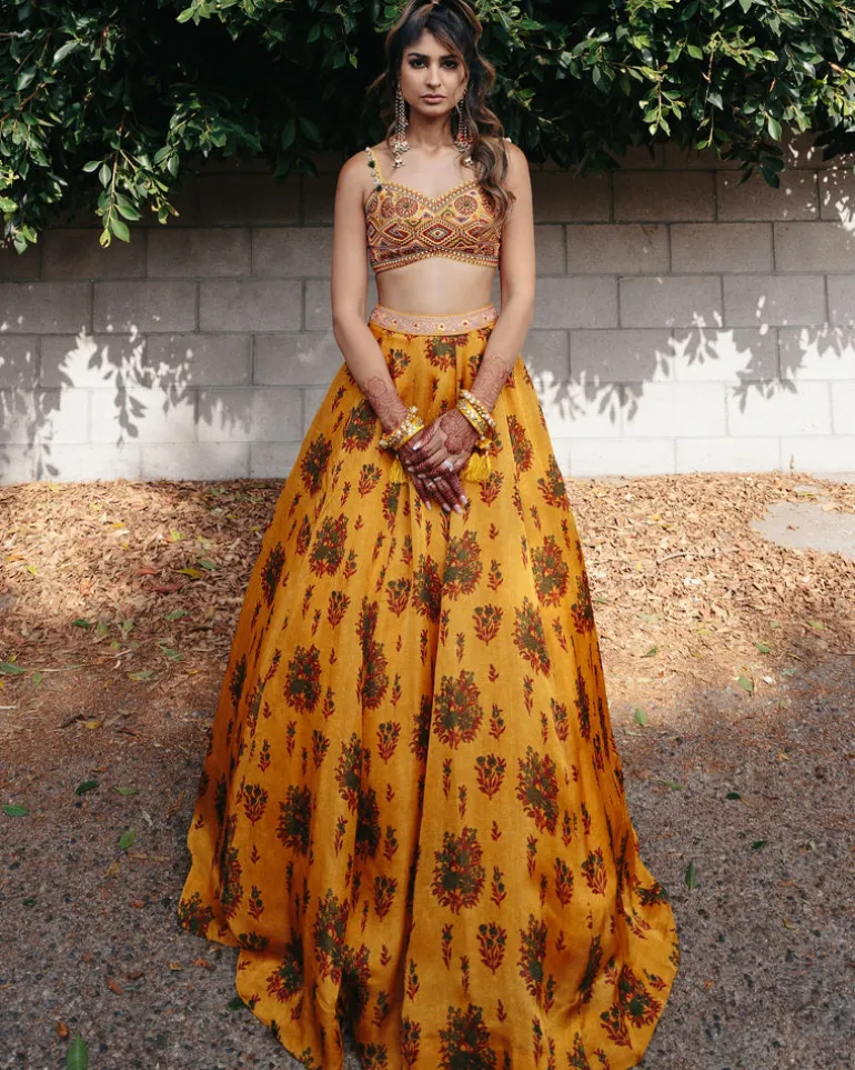 The Haldhi Lehenga