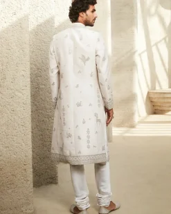 The Ivory Impact Sherwani Set