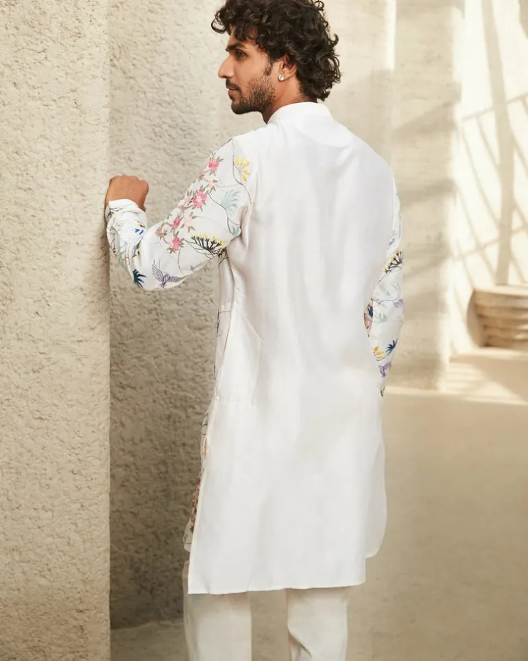 The Ivory Spectrum Kurta Set