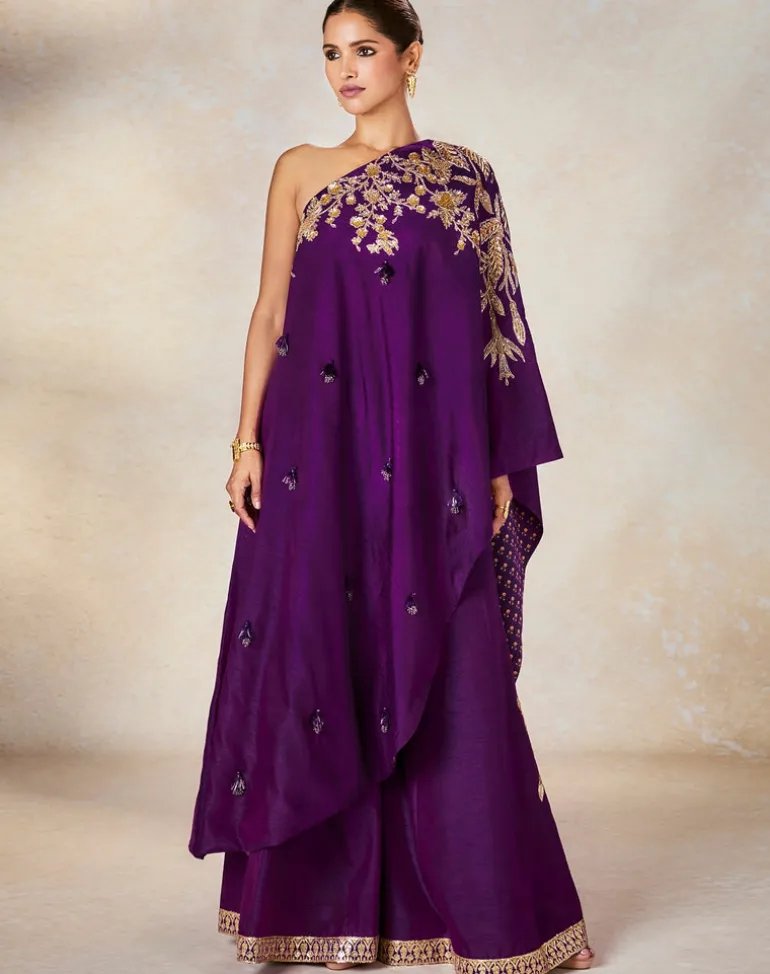 The Jamun One Shoulder Set