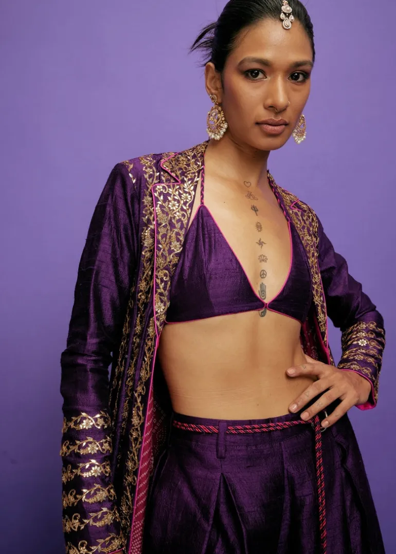 The Kalidaar Jacket Set
