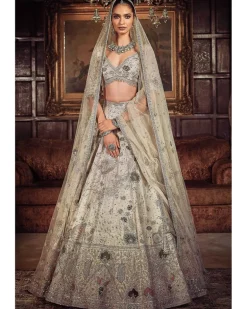 The Kamalbagh Aurum Ekru Lehenga Set