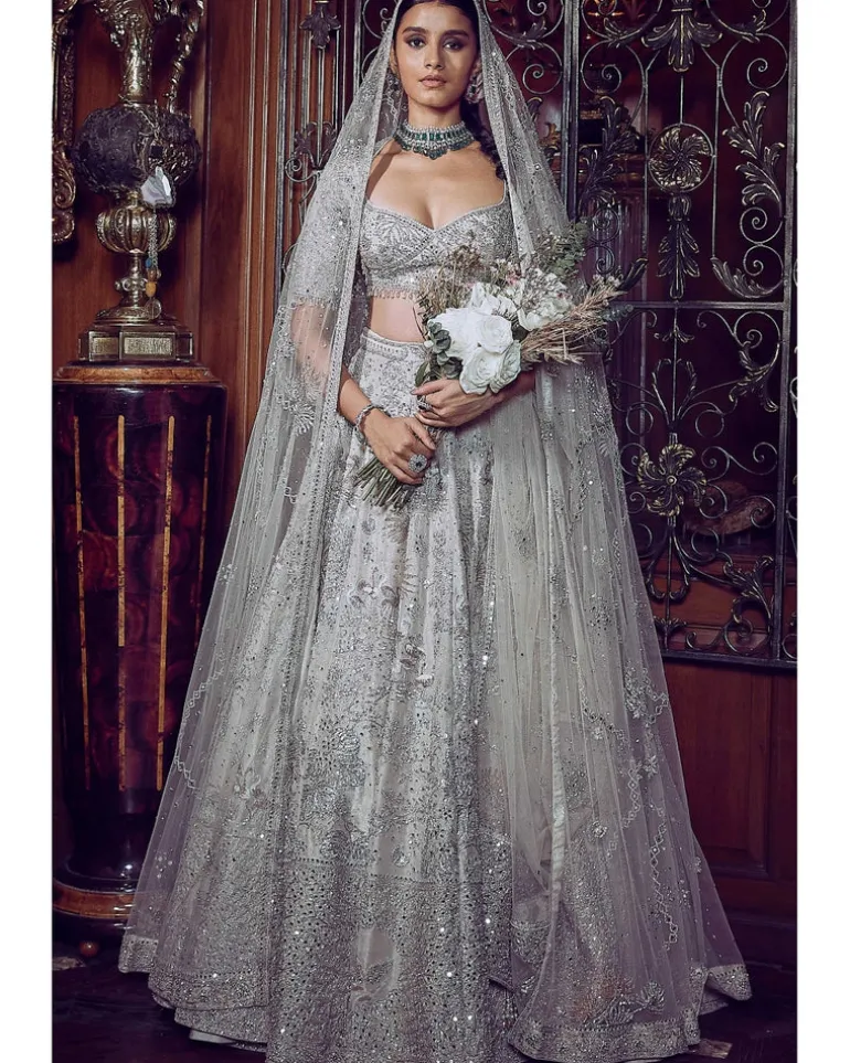 The Matsya Starlight Ponds Of Wonder Lehenga Set