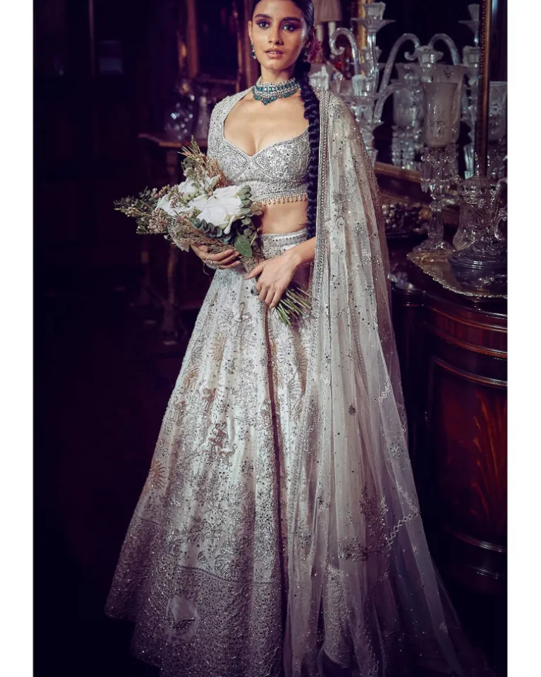 The Matsya Starlight Ponds Of Wonder Lehenga Set