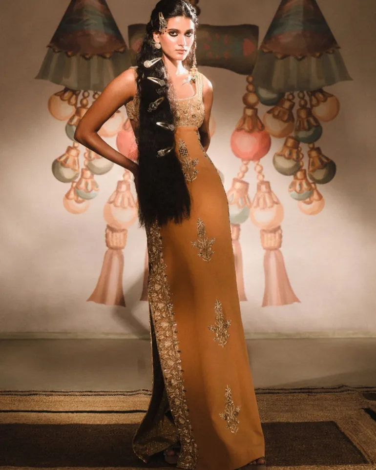 The Mishti Doi Gown