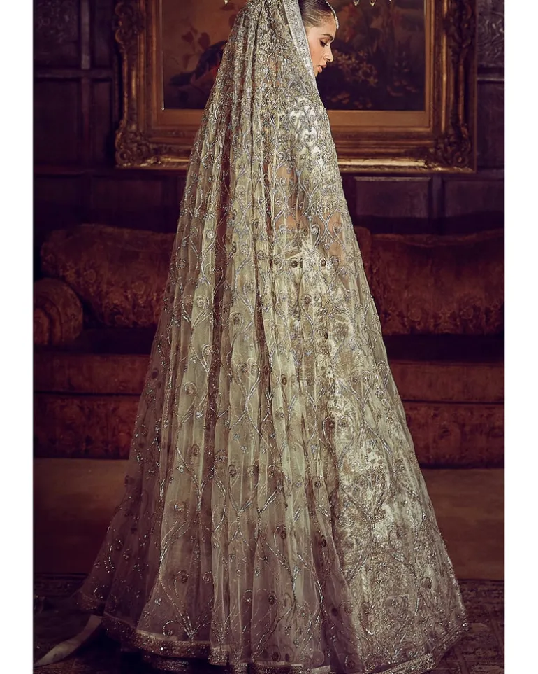 The Morbagh Jade Lehenga Set