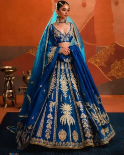 The Neel Bahar Lehenga