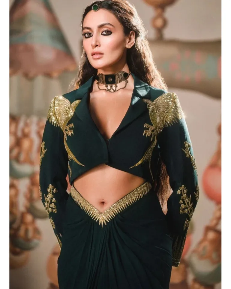 The Paan Petha Cropped Blazer Set