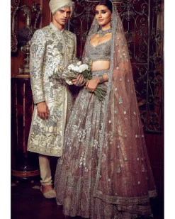 The Palace Of Provence - Ekru Sherwani Set