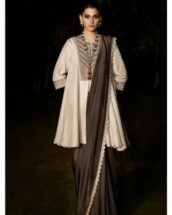 The Parsi Parisian Sari
