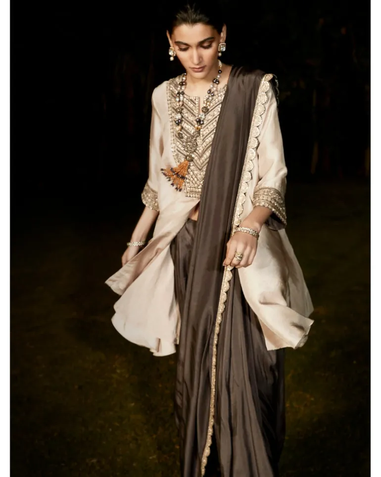 The Parsi Parisian Sari