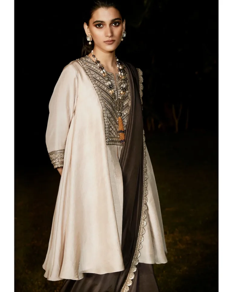 The Parsi Parisian Sari