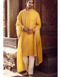 The Royal Haldi Kurta Set