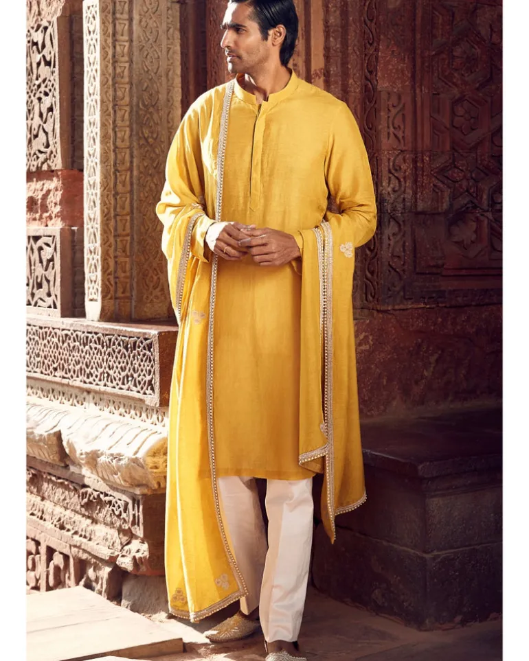 The Royal Haldi Kurta Set