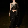 The Royal Noir Sari