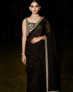 The Royal Noir Sari