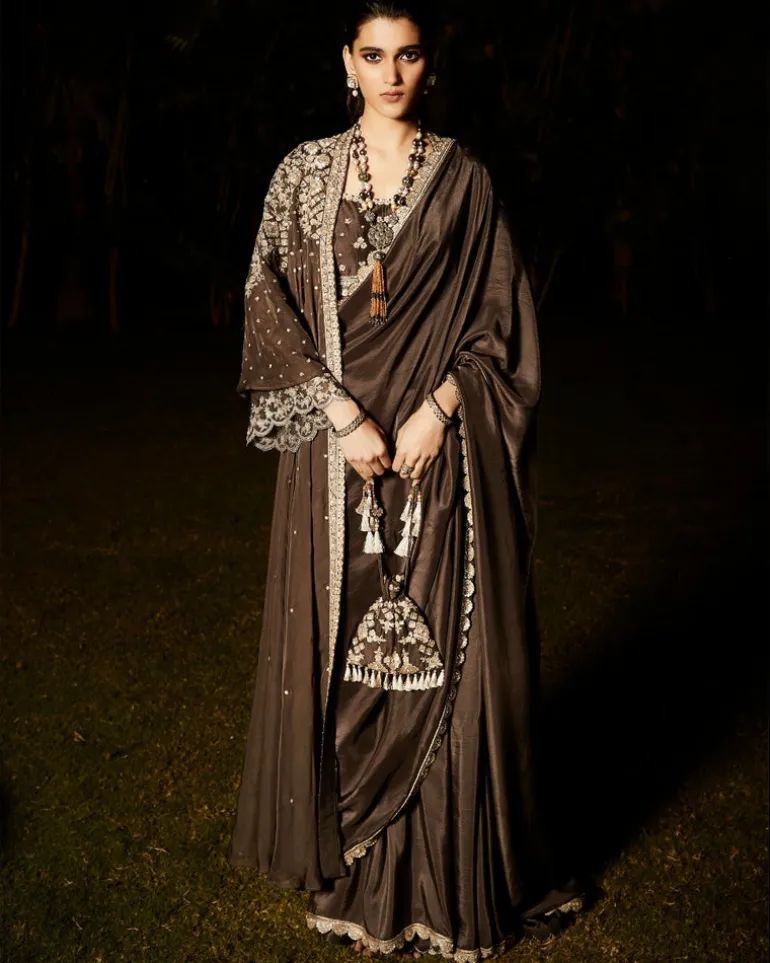 The Royal Parisian Sari