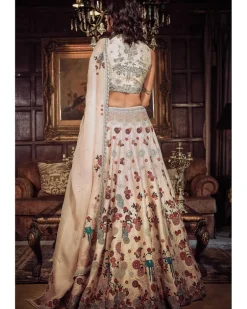 The Satire Japanese Pink Lehenga Set