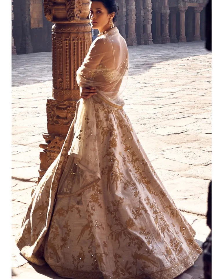 The Sona Kora Mini Corset Lehenga Set