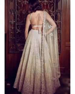 The Starlight Mogra Lehenga Set