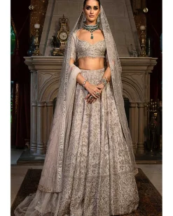 The Wanderlust Starlight Masai Lehenga Set