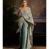 Tidal Harmony Skirt Sari Set