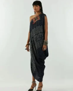 Tribal Rasa One Shoulder Dress