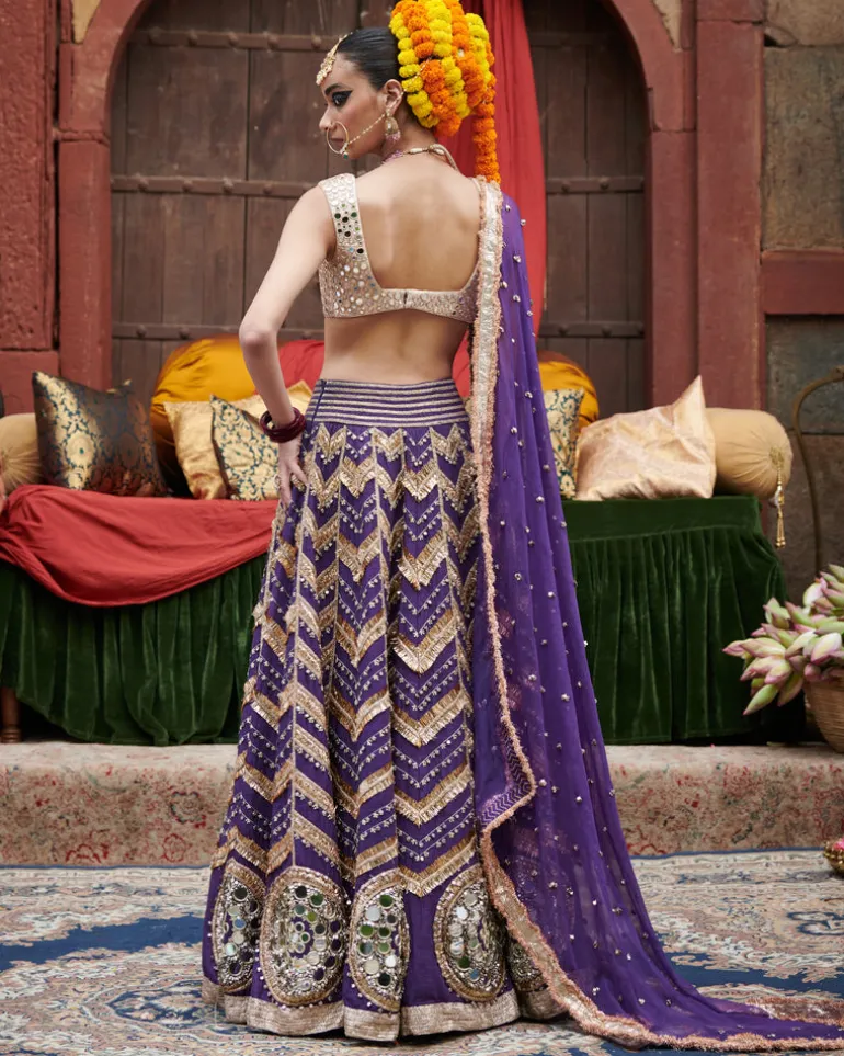 Ulfat Jamuni Lehenga Set