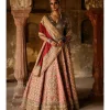 Uzbek Print Multi Panel Lehenga Set
