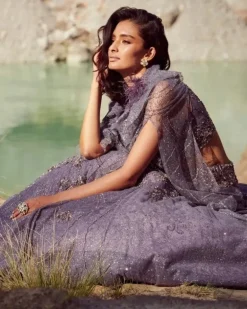 Vamika Shimmer Tulle Lehenga Set