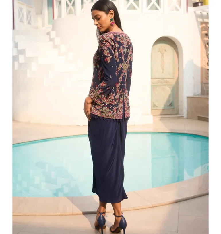 Velora Jacket and Skirt Set
