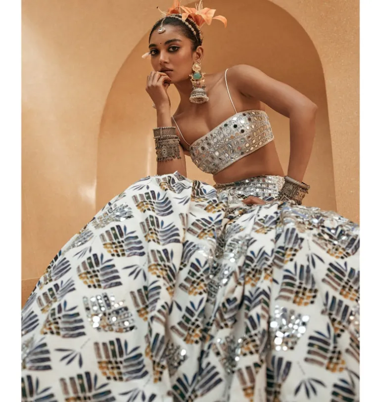 Verdant Grace Lehenga Set