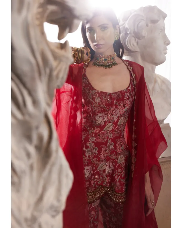 Vivienne Embroidered Pant Set