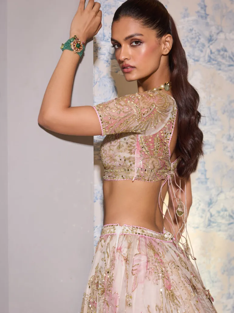 Wafaa Lehenga Set