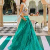 Watermelon Bandhini Lehenga Set