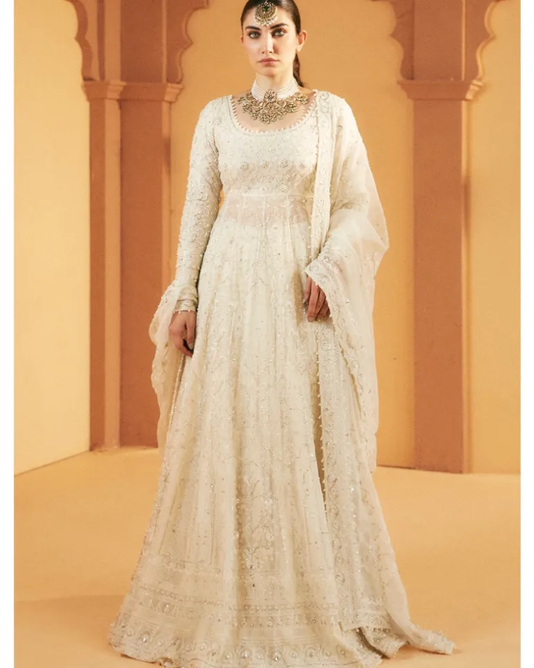 White Peshwas Lehenga set