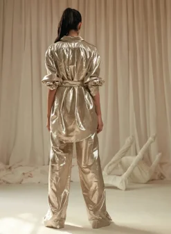 Willow Metallic Top
