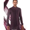 Wine Nehru Jacket Set