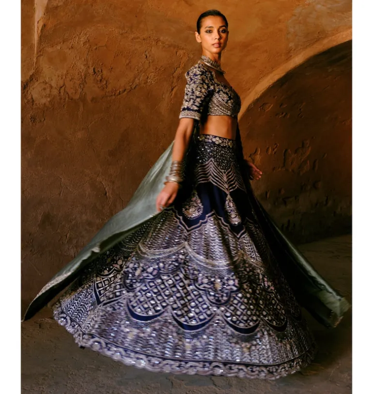 Yamini Zardozi Embroidered Lehenga Set